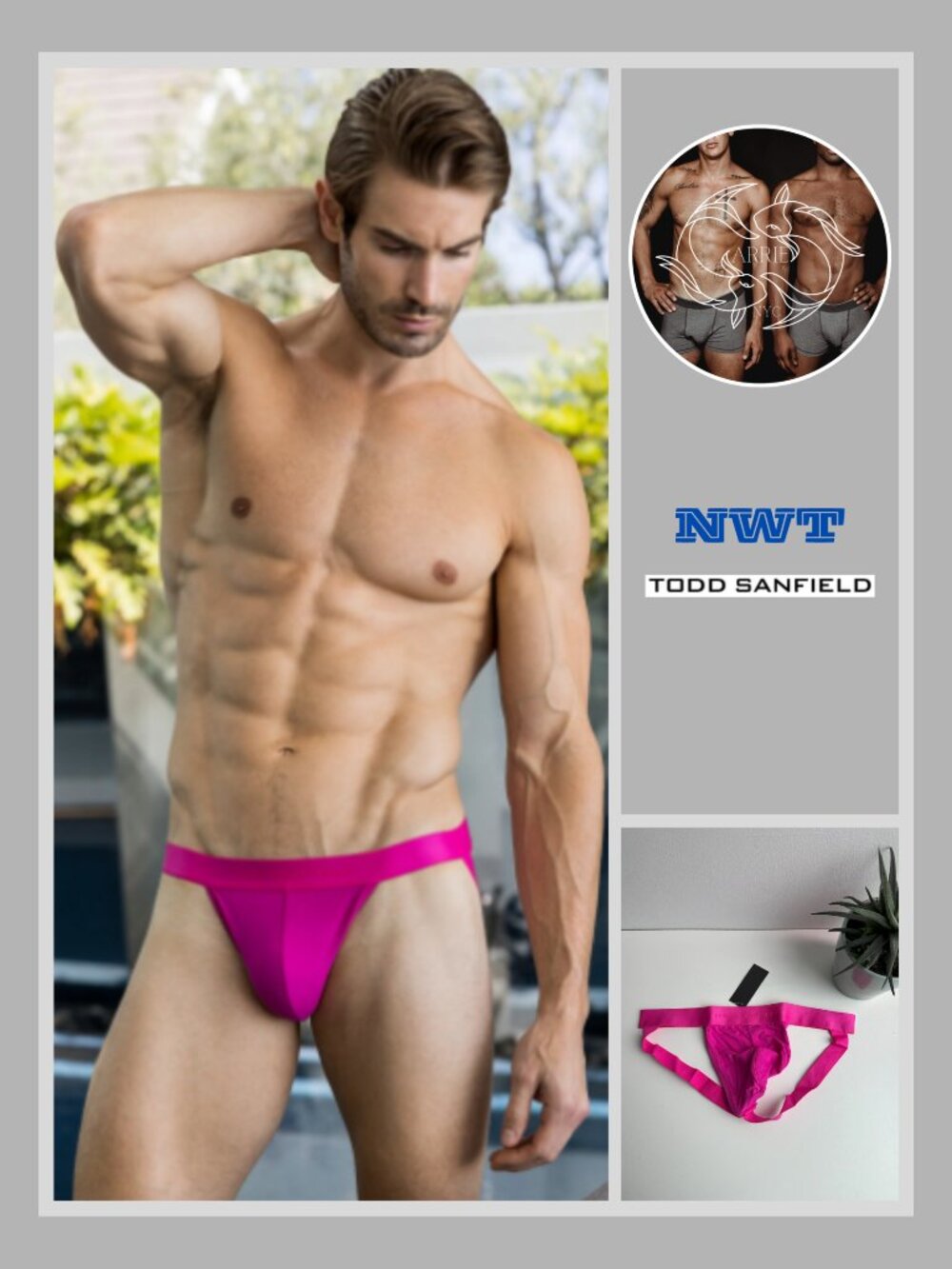 Todd Sanfield - Defiant Jock - Psychedelic Pink (M)
